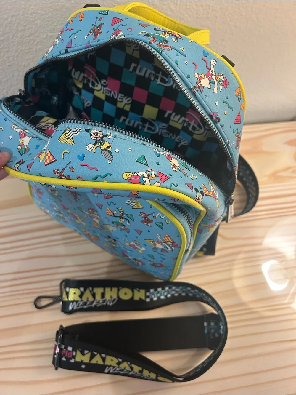 Loungefly RunDisney 2023 Marathon Weekend Mini Backpack